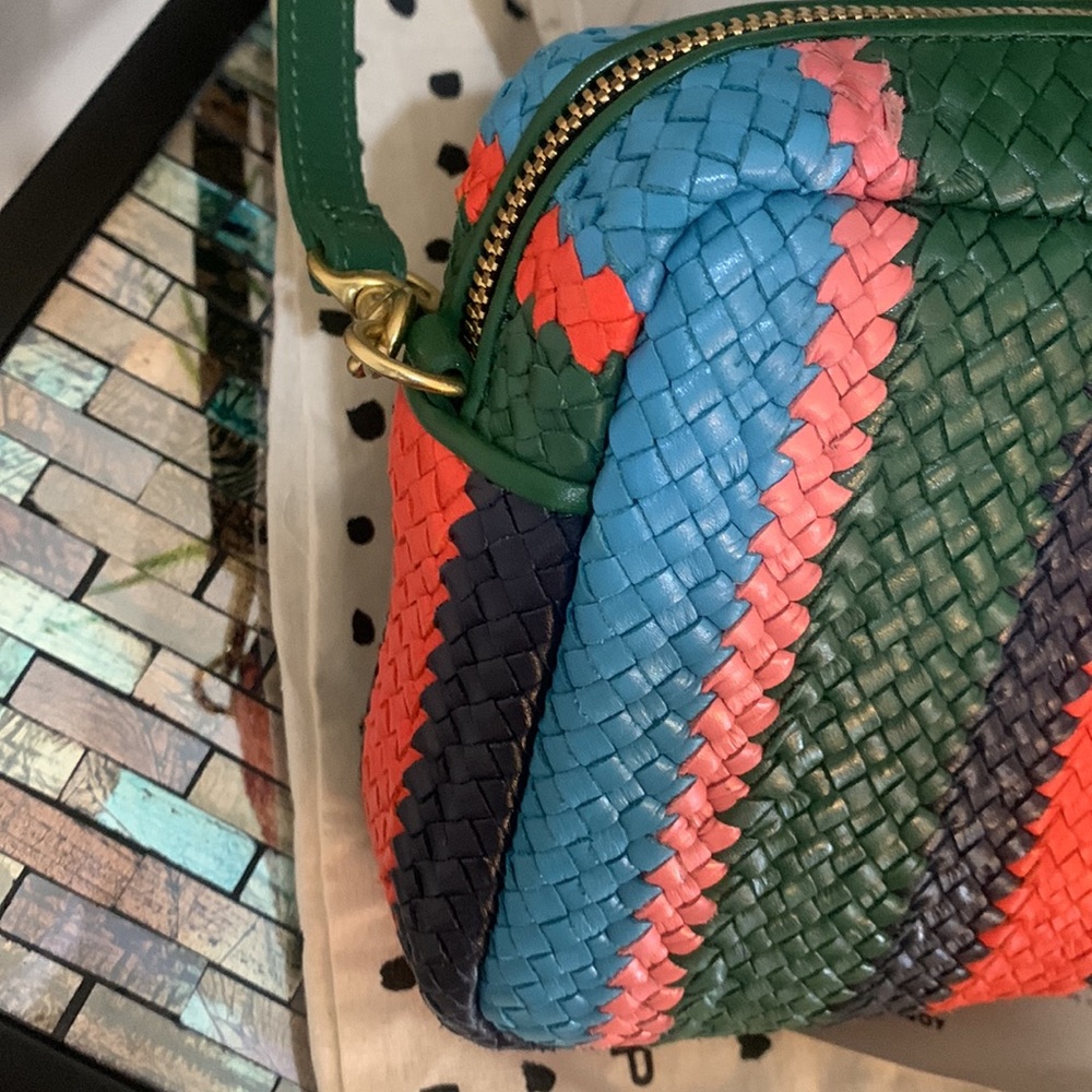 Clare V. Midi Sac Woven Leather Crossbody Bag
CLARE V. - Picture 4 of 17